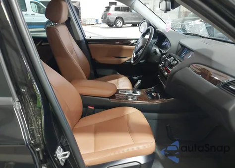 2017 BMW X3 xDrive35I z USA, uszkodzony, nr VIN 5UXWX7C30H0U44199